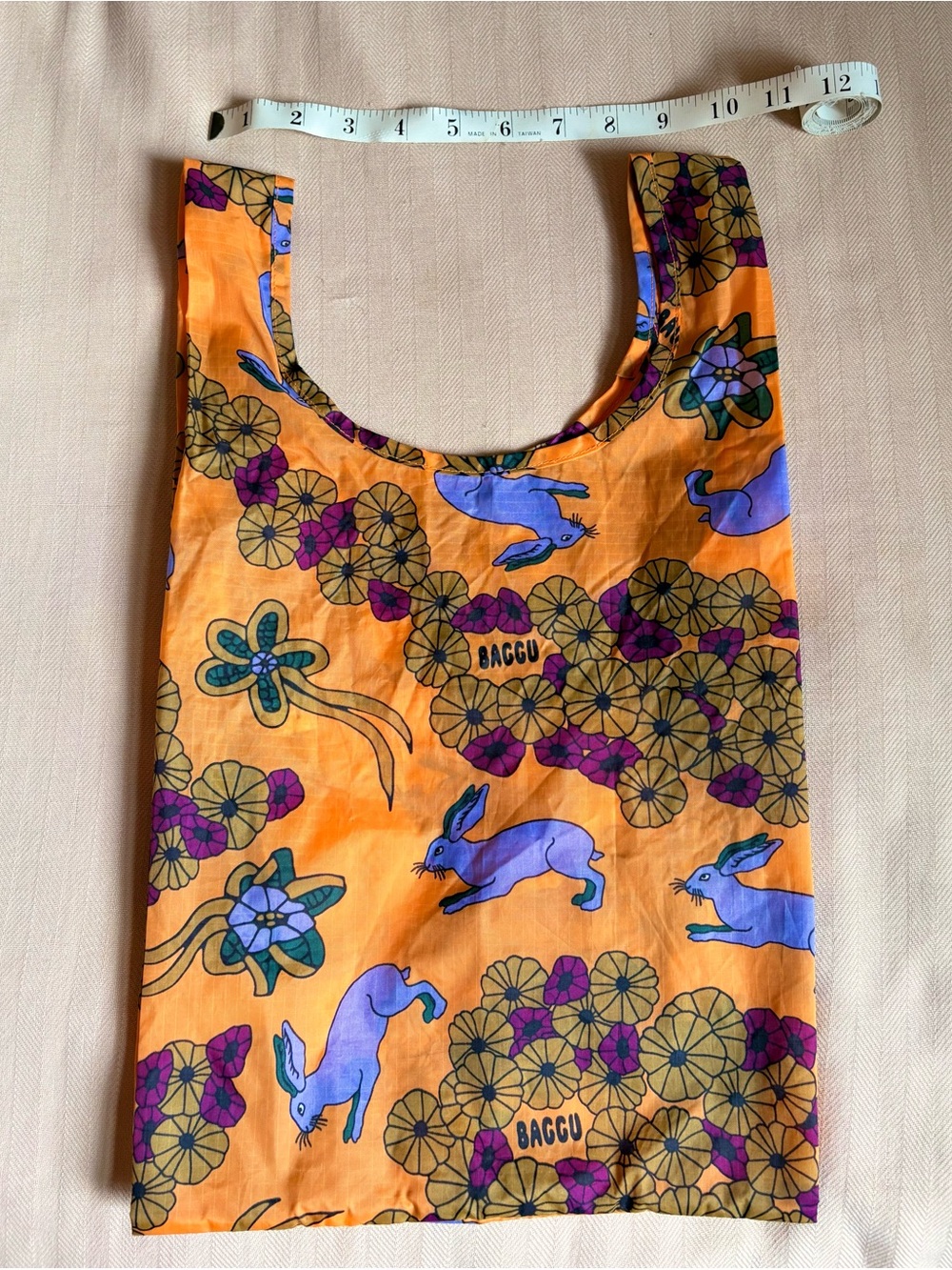 BAGGU Baby BAGGU Reusable Tote - Wild Rabbit - Picture 3 of 4